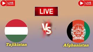 Tajikistan vs Afghanistan live match score updates today | International Friendly live match 2024 |