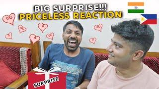 INDIA  We SURPRISE our BROTHER-IN-LAW ***Priceless reaction**︎Filipino Indian Family