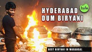 Amazing Chicken Dum Biryani Preparation | Biryani for 100 Rs | Best Biryani in Warangal