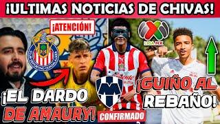 ULTIMA HORA POR MALAGRADECIDOS! AMAURY RAJA CONTRA REFUERZOS! JOYA MANDO GUIÑO A CHIVAS Y REGRESA