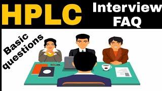 Interview questions on HPLC | HPLC FAQ | HPLC basic questiona | HPLC chromatography | English excel