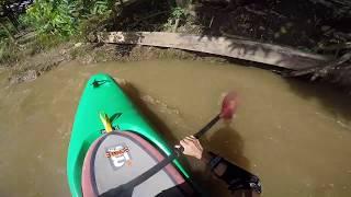 Kayaking waterfalls in  Ecuador, sickest waterfall!