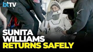 NASA Spacex Crew-9 Splashes Down Safely – Sunita Williams & Team Return!