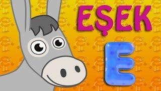 E Harfi - ABC Alfabe SEVİMLİ DOSTLAR Eğitici Çizgi Film Çocuk Şarkıları Videoları