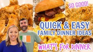 3 QUICK AND EASY FAMILY DINNER IDEAS | WHAT'S FOR DINNER SUMMER 2021 | JESSICA O'DONOHUE