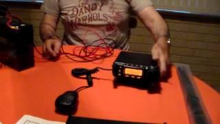 Yaesu FT857 Portable Rig With Battery.