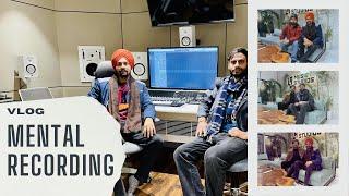 VLOG(Mental Vocal Recording)at LA Music Studio Mohali(Arron) Meet with Happy Raikoti , Raghveer Boli