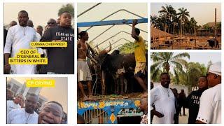 47 COWS   PRESENTED BY CUBANA CHIEF PRIEST TO ZENCO AHEAD OF ANAMBRA STATE Invasion..