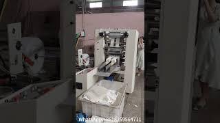 High speed C fold napkin folding and printing machine #factory #machine #napkin #shorts #sma