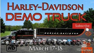 Harley-Davidson Demo Truck March 17-18 @GrueneHarleyDavidson