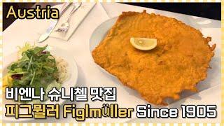 오스트리아 비엔나 슈니첼 맛집 피그뮐러 1호점 예약없이는 먹을 수 없어요🫢Austria Figlmueller