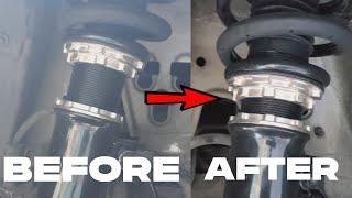 How To Adjust Ride Height in ~2 minutes | BC Racing BR Coilovers