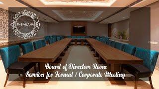 The Vilana Hotel Board of Directors Room