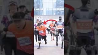 Would You Compete Against Robots in a Marathon?: China's First Human-Robot Marathon  #ai #marathon