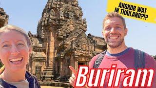 First time in ISAAN Thailand(Buriram): Phanom Rung Historical Park, Isan Thai Food, Prasat Muang Tam