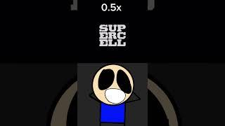 Supercell x0.3  @alanenileev #shorts #supercell #funny