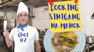 COOKING SINIGANG NA MANOK - Part 2 of the Wet Market shopping vlog. Sinigang Chicken & Veggie Soup