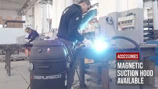 Extraction of fumes directly from the welding torch - XM 20 TORCH