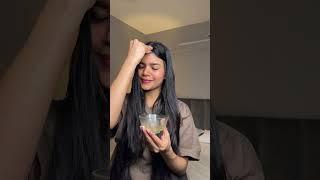 HAIR OILING ROUTINE FOR LONG HAIR | How I Oil My Hair For Hair Growth #shorts #ytshorts