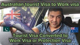 Australia tourist visa to work visa / refugee | study visa | vlog |  #vlog #touristvisa #australia