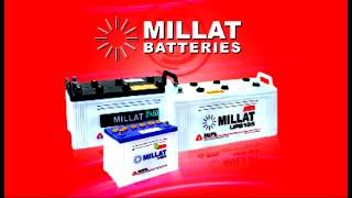 PAKISTAN KI NUMBER .1 BATTERY - '' MILLAT BATTERY ''