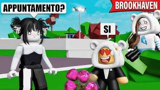 IL PRIMO APPUNTAMENTO DI MIO FIGLIO SU BROOKHAVEN ROBLOX!