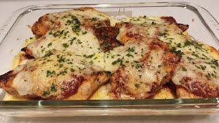 Incredibly Delicious! Cheesy Chicken and Potato Recipe | Chicken Parmigiana | Mel's Cooking Journey