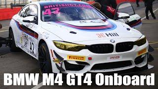 BMW M4 GT4 Donington Park British GT Test Review Onboard /// David Pittard #FastLife VLOG007