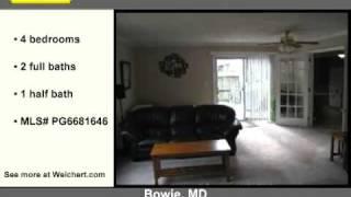 Bowie, MD Real Estate - Weichert