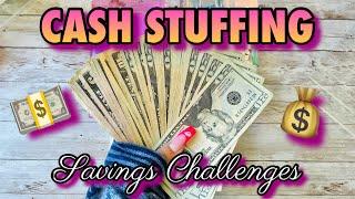 CASH STUFFING SAVINGS CHALLENGES | DAISYBUDGETS