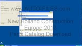 New Holland Construction Europe 2013 Parts Catalog Download