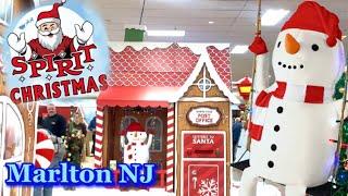 Spirit Christmas Store Tour in Marlton, NJ! Surprise Visit from Santa Claus! 