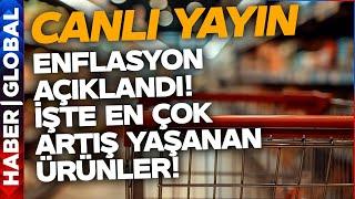 CANLI I Ekim Ayı Enflasyon Rakamları Açıklanıyor!