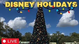  Live -  Holidays at Walt Disney World!    -  12.10.2024 Walt Disney World