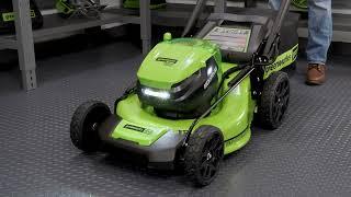 Operating Your Greenworks Self Propelled Mower