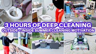 WHOLE HOUSE DEEP CLEAN WITH ME | HOURS OF DEEP SPEED CLEANING MOTIVATION | DECLUTTER | HOMEMAKING