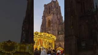 Christmas Day in Strasbourg France! This is one of many Christmas Markets in the city. 12-25-2024
