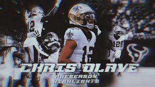 Chris Olave Preseason Highlights "Playmaker️"Saints Preseason Highlights