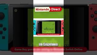 Endlich GAMEBOY auf der NINTENDO SWITCH!  #shorts