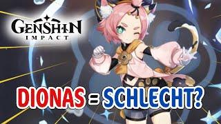 Genshin Impact deutsch | DIONA IST SCHLECHT? | Spielweise + Artefakte + Waffen | Tipps Tricks Guide