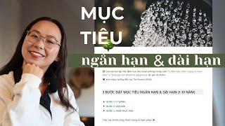 Tại sao cần đặt mục tiêu nhiều mốc (1-10 năm)?  | free template