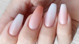 BEST WEDDING NAILS  MERLIN NAILS INSPIRATION FRENCH OMBRE ELEGANT NAILS