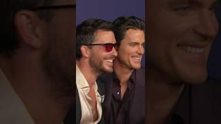 Jonathan Bailey & Matt Bomer at the Emmys 