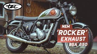 BSA Gold Star 650 - Superlight Stainless TEC 'Rocker' Exhaust System - Fitting Guide