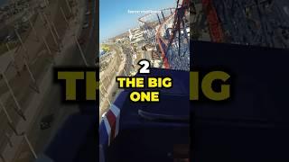 Top 10 BEST Rides at Blackpool Pleasure Beach (2023) | #blackpoolpleasurebeach #themepark #short