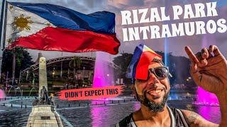 First Impression of Rizal Park & Intramuros in Manila Philippines