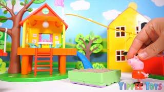 Peppa Pig Moves Into a Bigger Dollhouse!   | Pretend Play