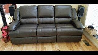 Abbyson Living Giorgio Top Grain Leather Sofa Set | Unpacking and Short Review