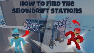 How to find the NEW SNOWDRIFT STATIONS in Oaklands!️ (V.1.71.0)