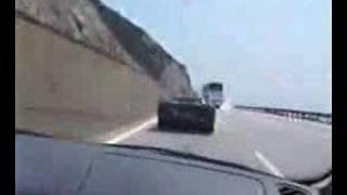 DA Motorsports BMW E36 M3 & Lamborghini Diablo On HighWay (izmit)